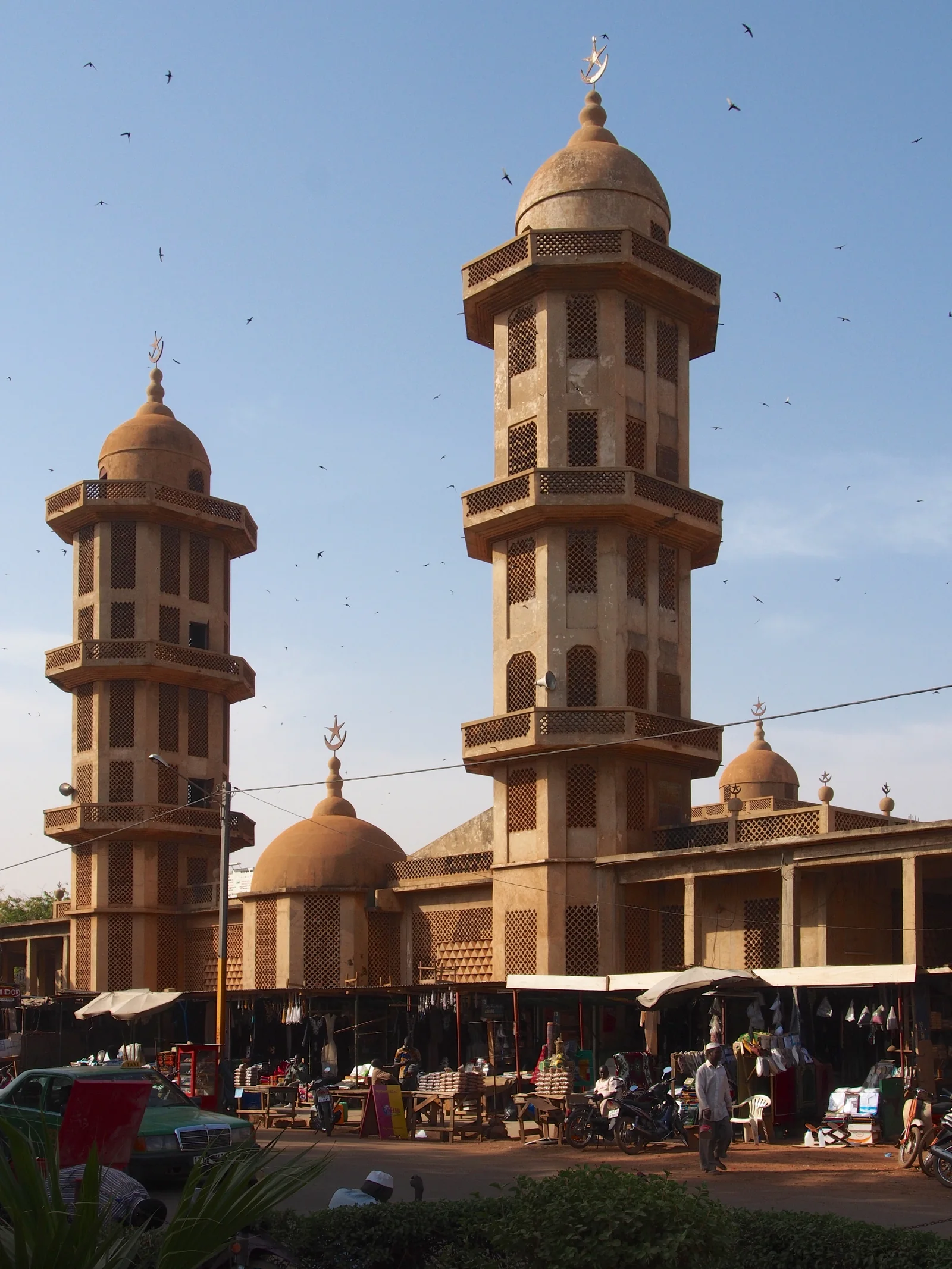 Ouagadougou mosque exterior