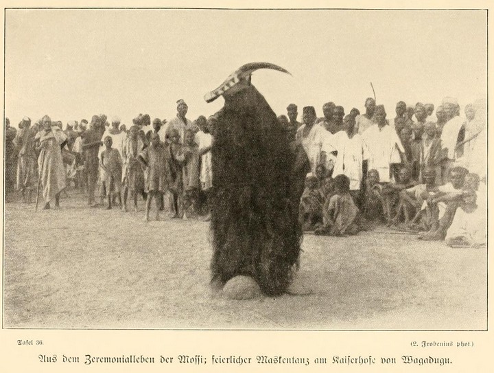 Historic Mossi ceremonial dance image